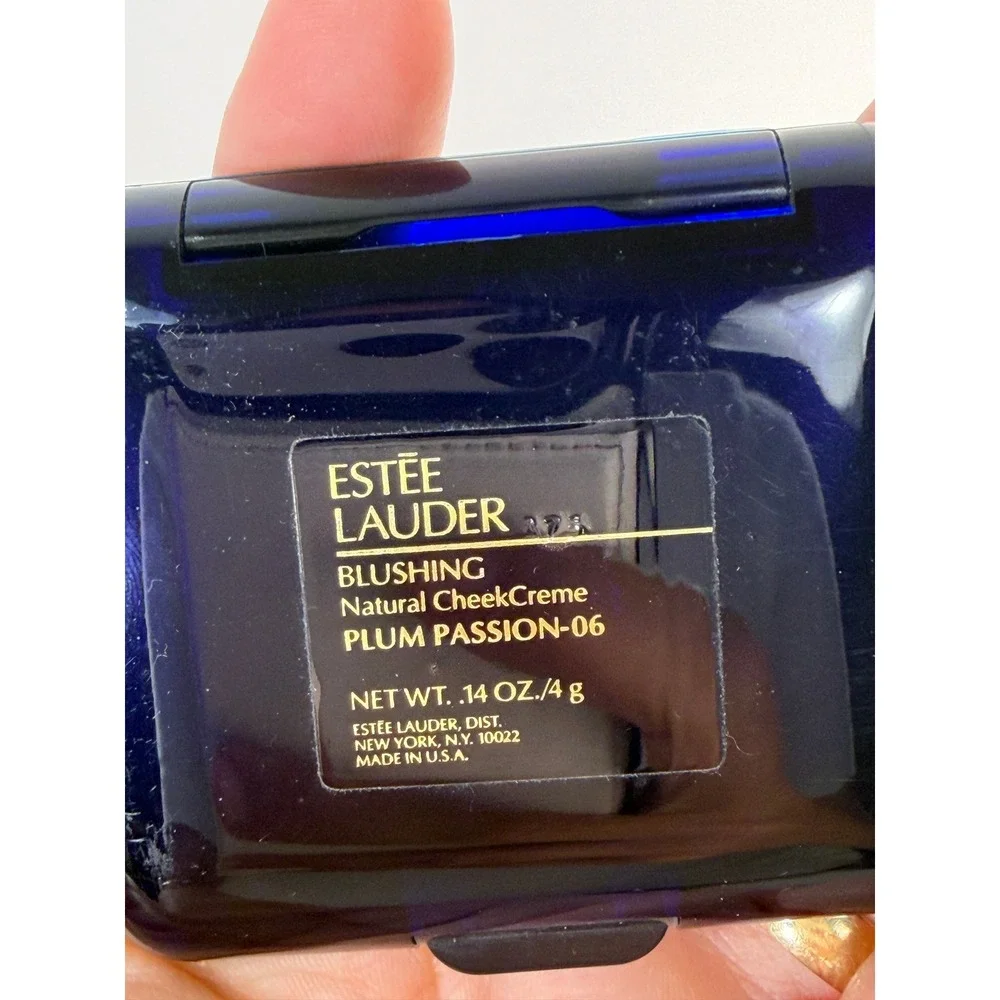 Estee Lauder Blushing Natural CheekCreme Plum Passion 06 Cream Blush‎ very RARE